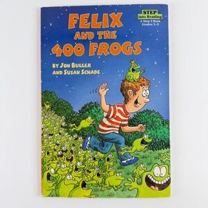 2/$6 Felix and the 400 Frogs book by Jon Buller, Early Reader (Paperback)